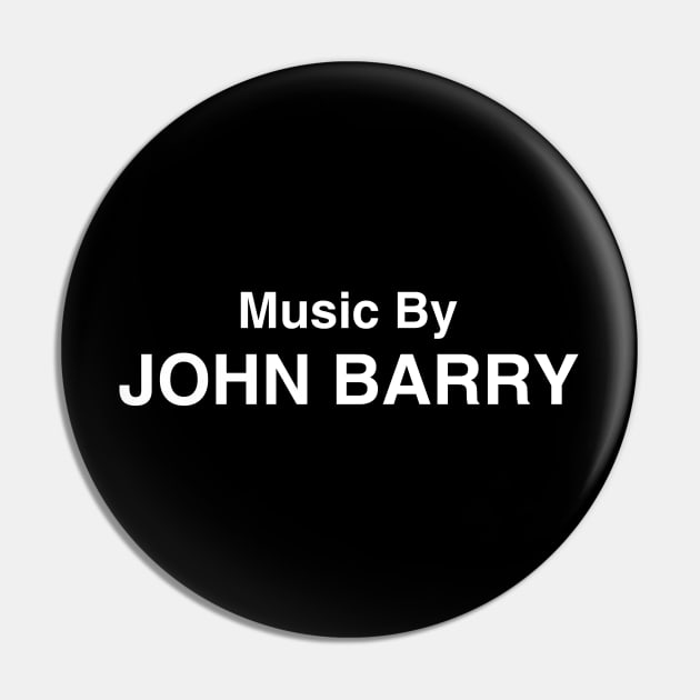 Music By John Barry Pin by GloopTrekker