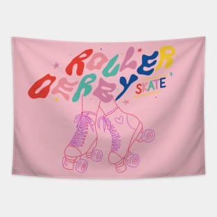 Roller derby skate Tapestry