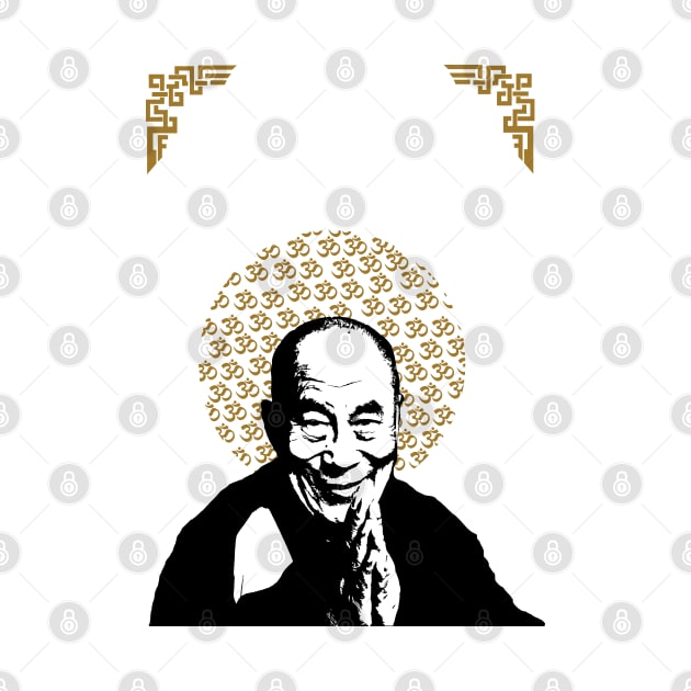 Dalai Lama by Allbestshirts