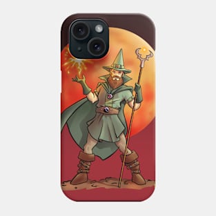 Wizard Mascot Full Color Phone Case