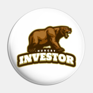 Hungry Investor Design Pin