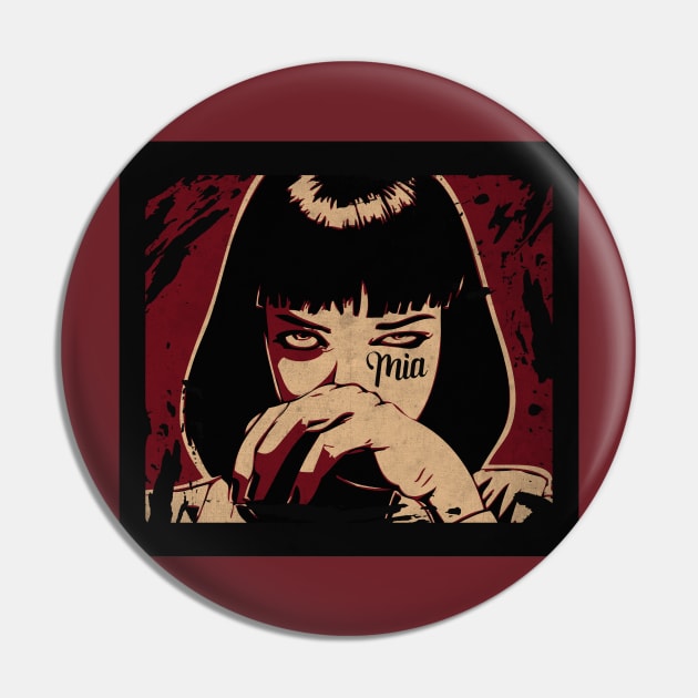 Mia W Session Pin by CTShirts