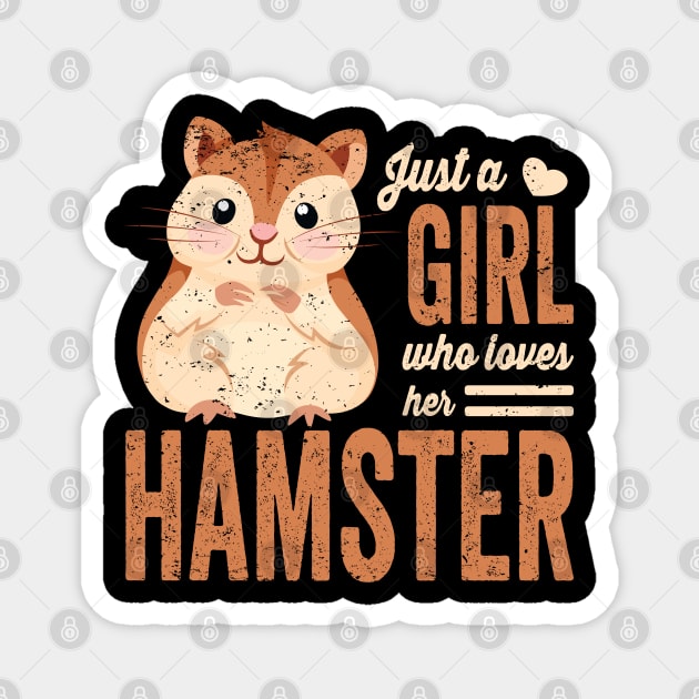 Just A Who Loves Hamsters Cute Pet Hamster - Hamster - TeePublic
