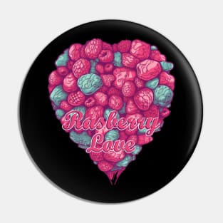 Raspberry Love Pin