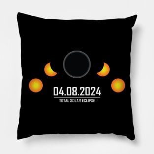 Solar Eclipse Path 2024 Pillow