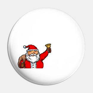 Santa Claus. Merry Chistmas holiday celebration. Pin