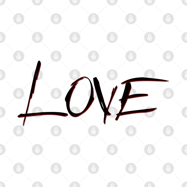 Lettering "Love" by Javisolarte