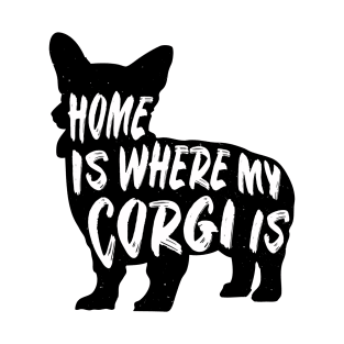 Corgi, Home Is Where My T-Shirt