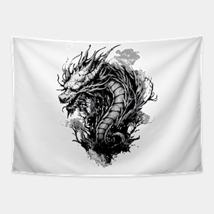 black dragon Tapestry