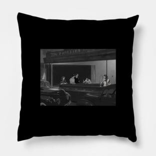 The Black and White Corner Pillow