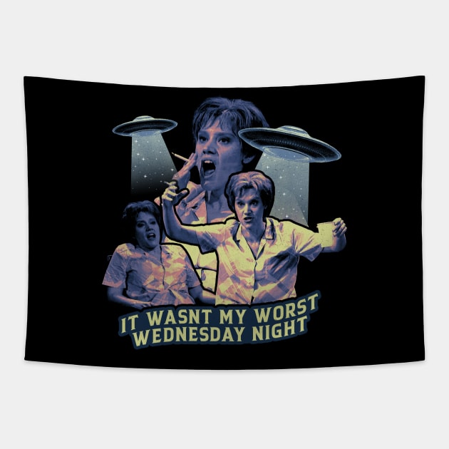 Kate McKinnon It Wasnt My Worst Wednesday Night Tapestry by Simbada Darurat