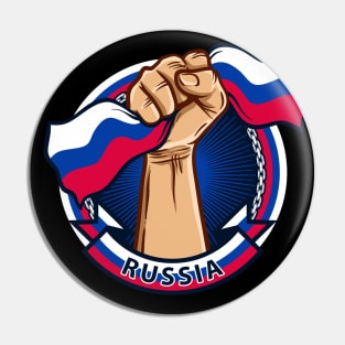 Proud of Russia Pin