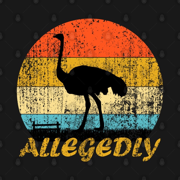 Allegedly Funny Ostrich by UranusArts