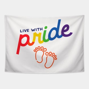 Live with Pride Tapestry