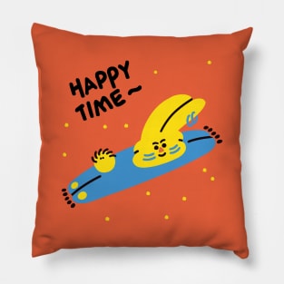 Happy Time Rabbit Pillow
