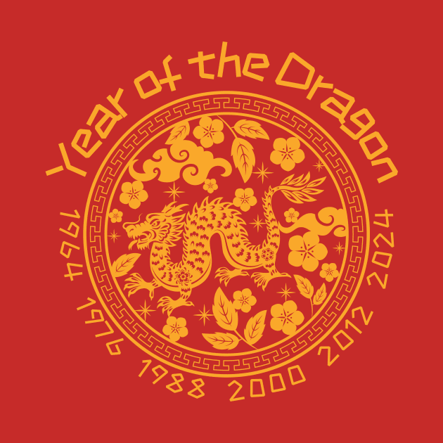 Chinese Year of the Dragon Zodiac by soulfulprintss8