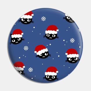 Christmas Cat Pin