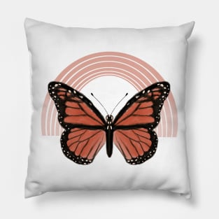 Monarch Rainbow Pillow