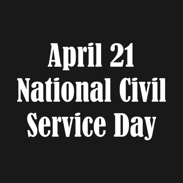 National Civil Service Day by Fandie