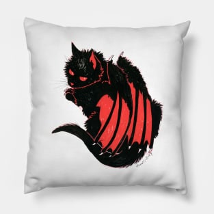 Nightmare Kitty Pillow