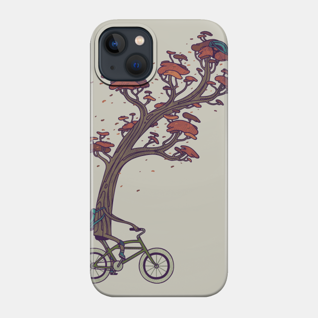 Heading South for the Winter - Tree - Phone Case