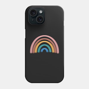 Aesthetic Rainbow Sticker Phone Case