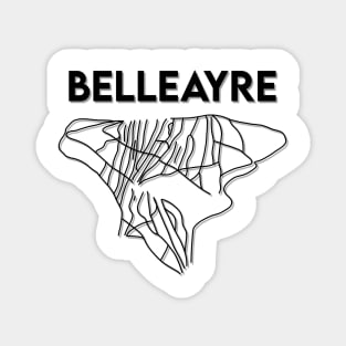 Belleayre Trail Map Magnet