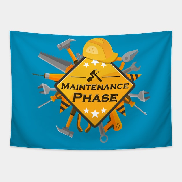 Maintenance Phase ( Maintenance Man \ Woman " Engineer " ) Tapestry by Ghean