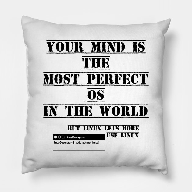 Linux Mind Pillow by grado