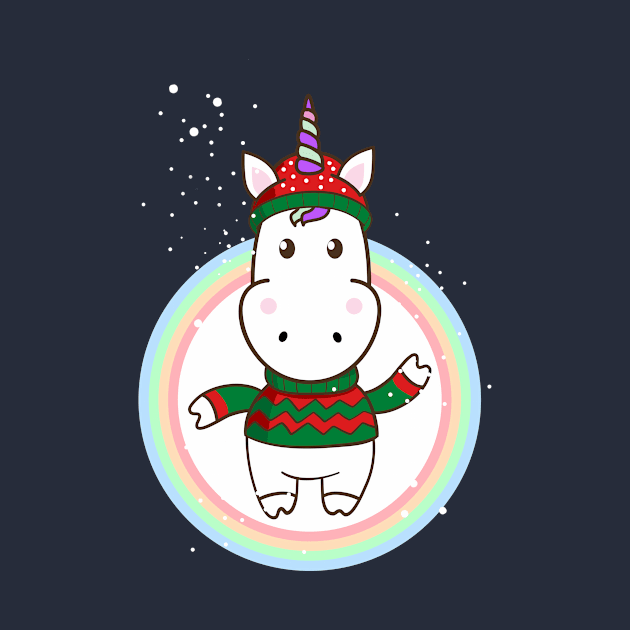 winter unicorn by ElWish