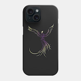 Abstract Phoenix Drawing Phone Case