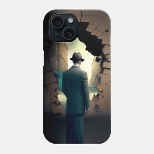 America: What Happened to the American Dream? On a Dark Background Phone Case
