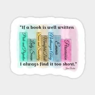 If a Book is Well Written... Magnet