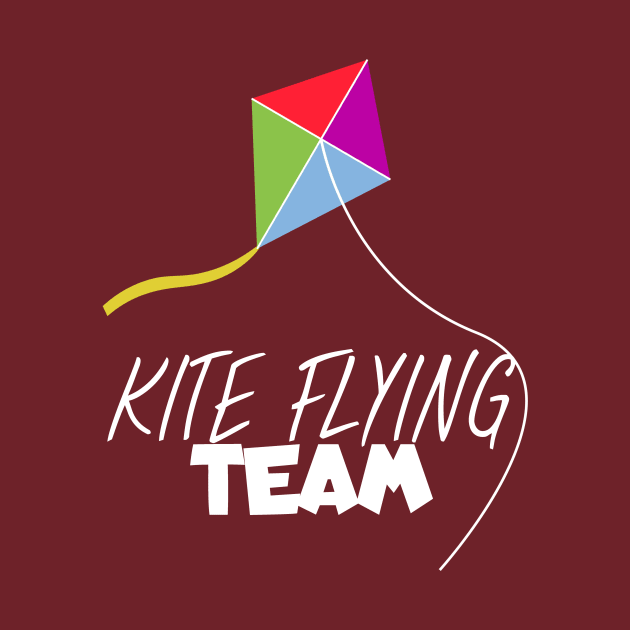 Kite flying team by maxcode