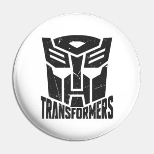 Vintage Transformers Logo Pin