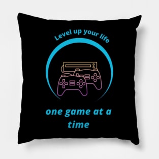 Level up style by gaming Pillow