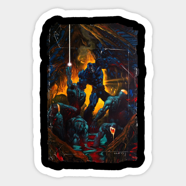 Through The Rift - Science Fiction - Sticker