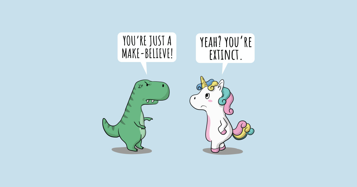  Cute  Funny Angry Dinosaur  Trex Extinct Unicorn Kids Gift 
