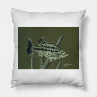 Largemouth Bass Pillow