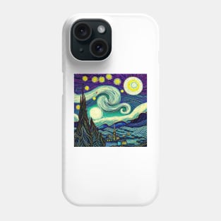 Beautiful Abstract Expressionistic Fantasya Phone Case