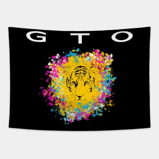 Pontiac GTO - Tiger Face Tapestry