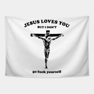 Jesus Love You Robt Zombie Tapestry