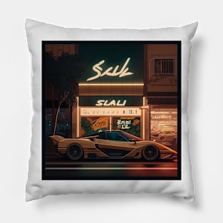 Aesthetic car #4 Pillow