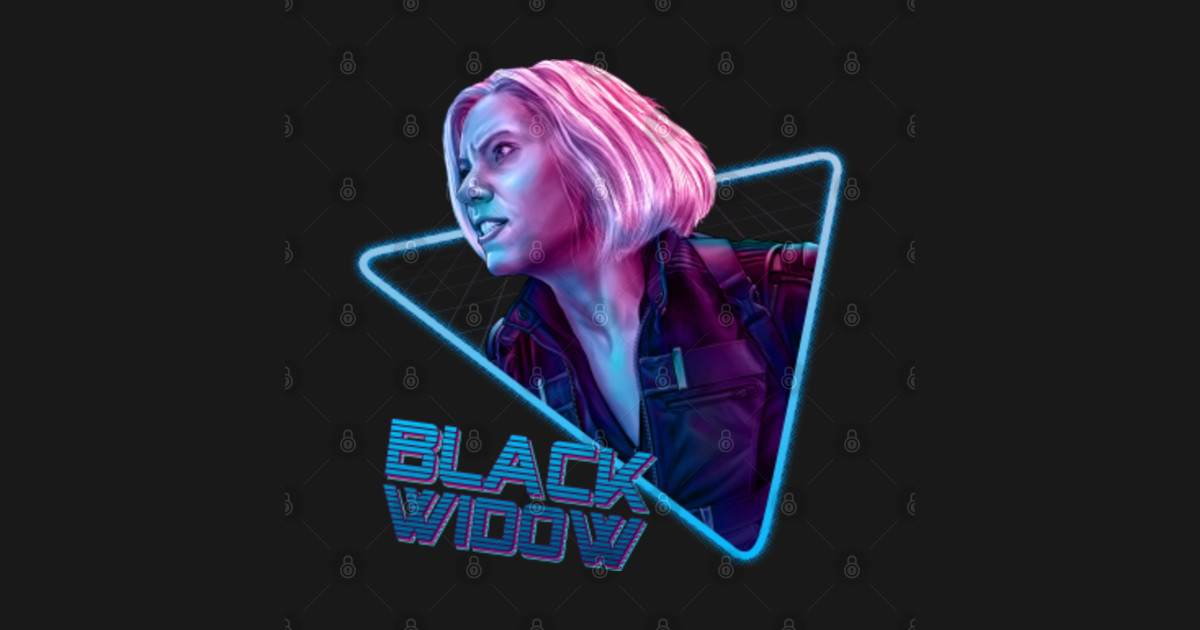 black widow retro