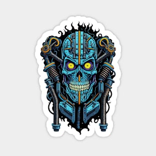 Cyborg Heads S02 D04 Magnet