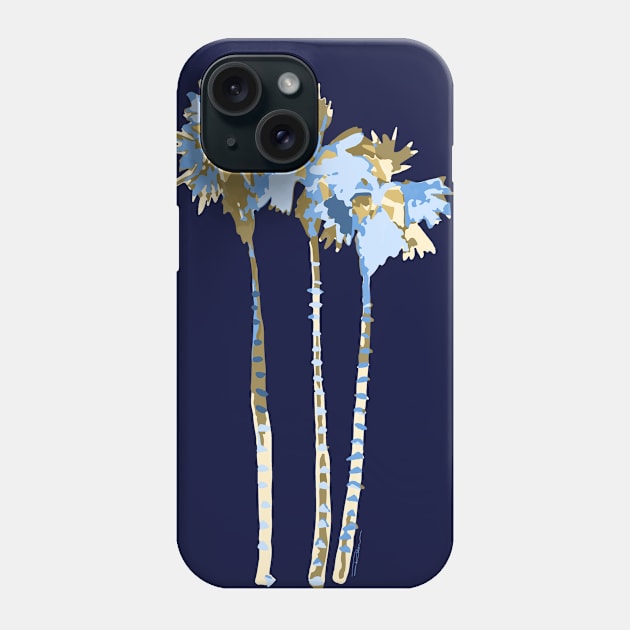 Palm Trees Forever Phone Case by Limezinnias Design