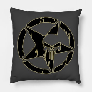 Tactical Skull Star Pillow