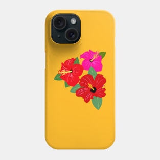 Hibiscus Flowers Phone Case