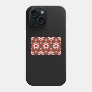 Crazy geometric Ugly Christmas Pinwheel Kaleidoscope Phone Case