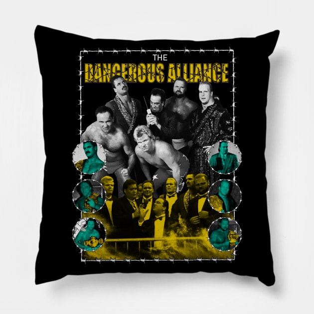 The Dangerous Alliance Pillow by WithinSanityClothing